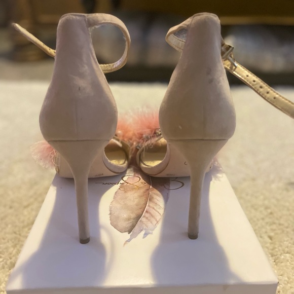 Jessica Simpson Jolinda Lux Feather High-heel sandal - Picture 6 of 13